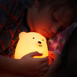 USB Rechargeable Cute Animal Silicone Lamp