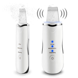 JUST IN!!!Ultrasonic Skin Scrubber Deep Face Cleaning Machine