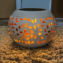 Solar Flickering Flame Tabletop Lantern