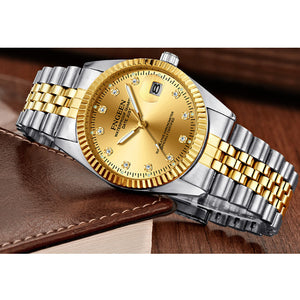 FNGEEN Couple Luxury Diamond-encrusted Watches