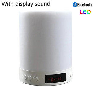 Touch Control LED Night Light with Bluetooth Speaker
