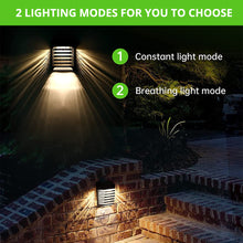 LED Solar Wall Sconce Lamp