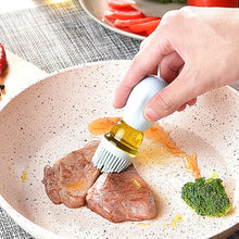 Portable Oil Sauce Bottle with Silicone Brush