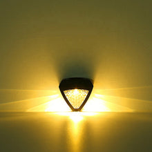 Outdoor Solar Powered Decorative Wall Light