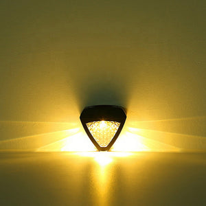 Outdoor Solar Powered Decorative Wall Light