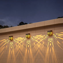 Decorative Solar Fence Wall Light