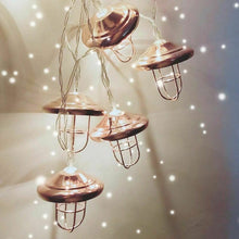 Retro Iron Rose Gold Outdoor LED Light