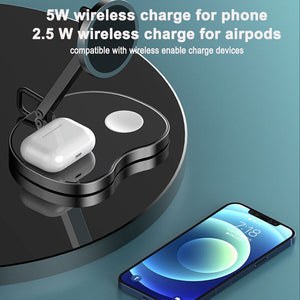 3-in-1 Magnetic Wireless Charger Replacement MagSafe Charger