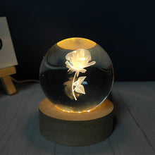 6cm 3D Crystal Ball LED Light