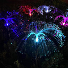 Solar Garden Fiber Optic Lights