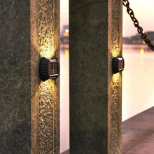 Outdoor Solar Powered Garden Wall Light