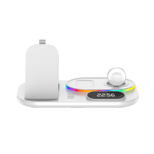 Wireless Fast Charger with Time Display Dock Station