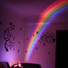Creative Rainbow Romantic Star LED Projecting Lamp Night Light