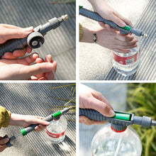 Portable High Pressure Air Pump Manual Sprayer Drinking Bottle Spray Head Nozzle Watering Tool