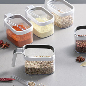 Wall Mount Spice Rack Organizer Set
