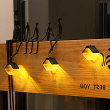 Solar Powered Deck Fence Lamp
