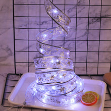 40 LED 4m Copper Wire Ribbon Bows Lights