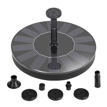 Different Spray Heads Solar Automatic Fountain Pump