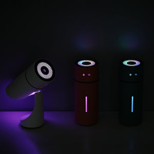 Adjustable 7 Color LED USB Cool Mist Mini Humidifier