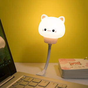 USB Plugged-in Remote Controlled Night Light