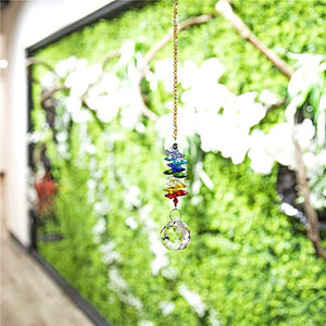 Chakra Suncatcher Hanging Bead Ornaments