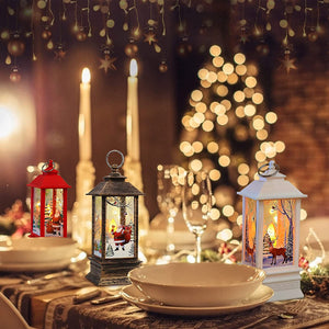 Portable Flame Lantern Light for Home Christmas Ornament