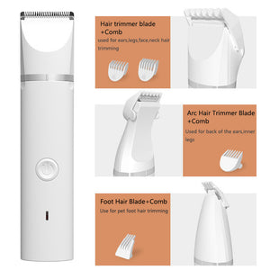 Rechargeable Pet Nail and Hair Grooming Kit