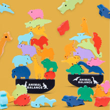 Wooden Animals Balance Stacking Toys