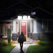 270° Wide Angle Three Head Motion Sensor Solar Lamp