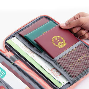 Waterproof Document Storage Family Passport Holder