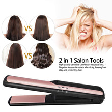 USB Rechargeable Portable Travel Ceramic Hair Straightener