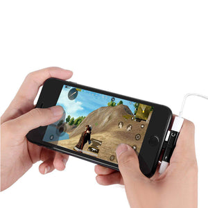 T-shaped Headphone 2-in-1 Dual-port Headphone Adapter for iPhone