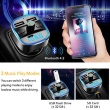 FM Bluetooth Transmitter Wireless Radio Car Adapter Kit