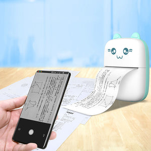 Rechargeable Portable Mini Inkless Thermal Printer