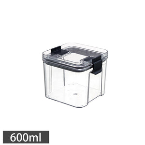Stackable Kitchen Sealed Jar Plastic Food Storage Box