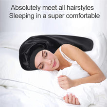 Long Satin Bonnet Sleep Cap