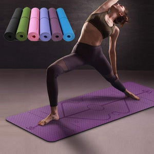 Non Slip Beginner Yoga Mat Fitness Carpet Gymnastics Chusion - Groupy Buy