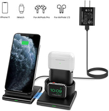 3 in 1 Bracket Magnetic Suction Wireless Charger