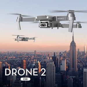 NEW E68 HD Wide Angle 4K WIFI Drone with Remote Control