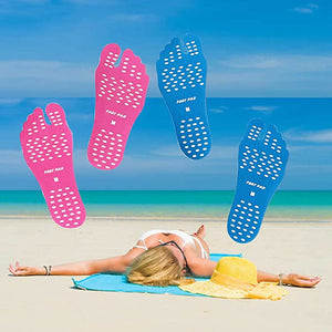 Beach Barefoot Adhesive Foot Pads