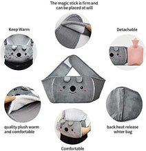 Warm Water Bag with Soft Waist Cover