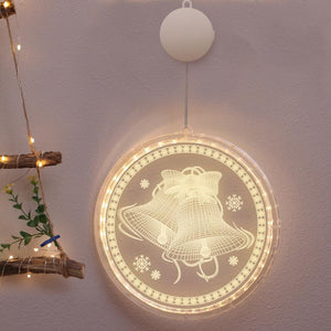 Christmas Decorative Window String Lights