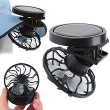Solar Powered Mini Cooling Clip Fan