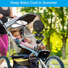 Clip on Stroller Fan