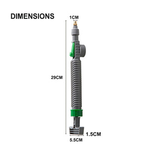 Portable High Pressure Air Pump Manual Sprayer Drinking Bottle Spray Head Nozzle Watering Tool