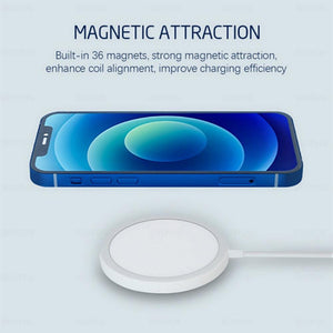 15W Magnetic Wireless QI Charger Cable for iPhone 12 Pro12 Mini 12 Pro Max 12