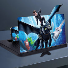 3D HD Mobile Phone Screen Magnifying Projector