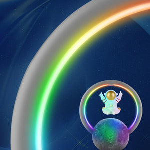 RGB Light Magnetic Levitating Astronaut Bluetooth Speaker