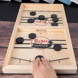 Paced Hockey Sling Puck Game