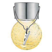 Hanging Solar Cracked Glass LED Ball Light